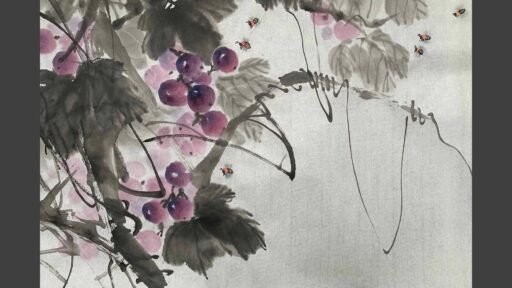 Grape & Bee Painting Course