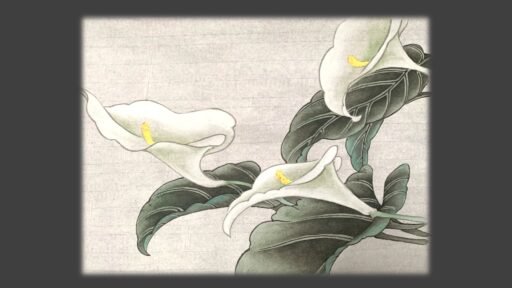 Gongbi Painting (2) - Calla Lily